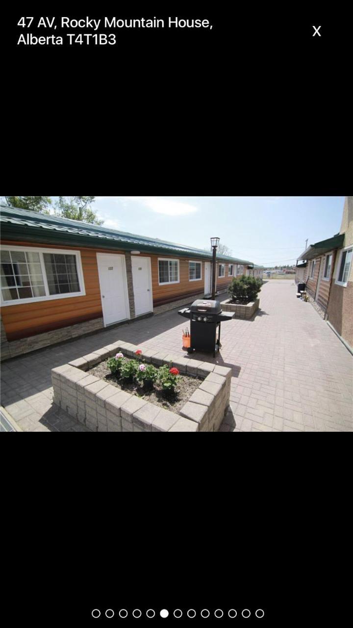 Alpine Motel Rocky Mountain House Exterior foto